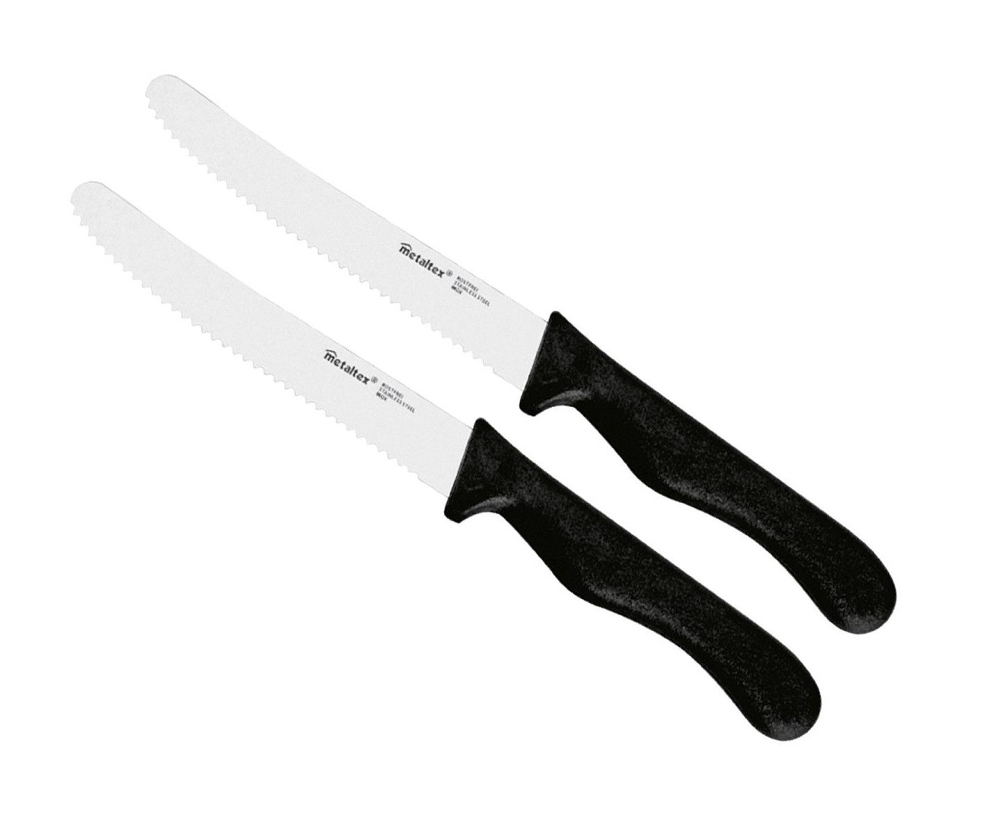Basic Brotzeitmesser Inox 21,5cm 2 Stück