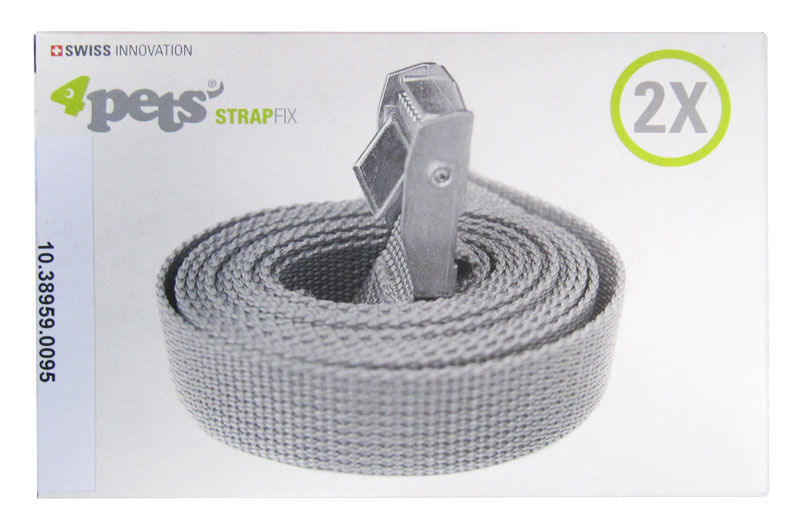 Zurrgurtset 4pets Strap Fix für Hundebox