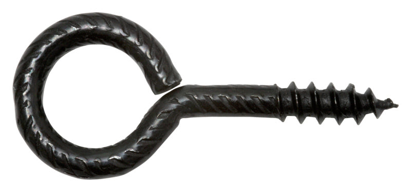 Ringschrauben 10 × 20 mm, Stahl schwarz verzinkt, 2 Stück