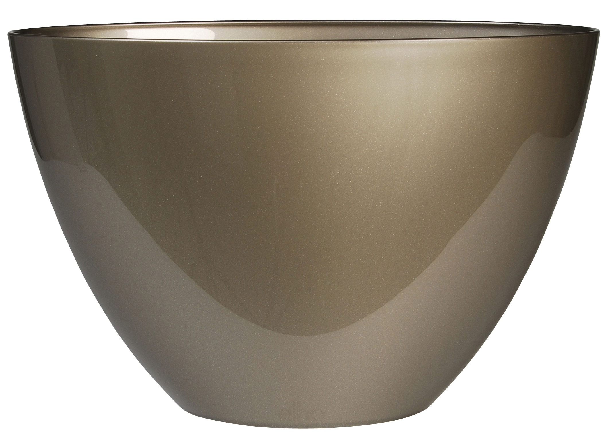 Blumentopf elho Brüssel Diamond oval High 36x18x23,5cm auster