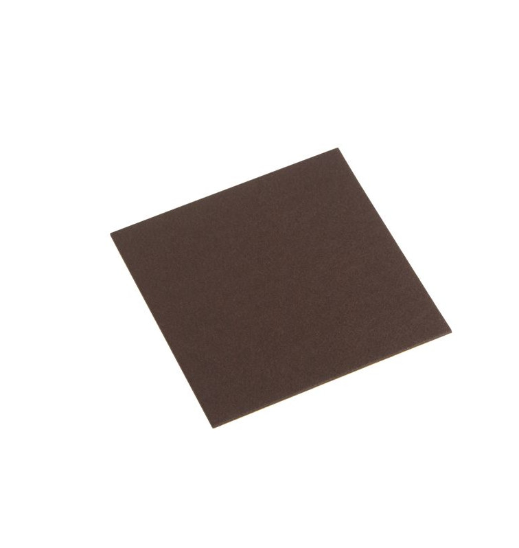 Filzzuschnitt 10x10cm braun