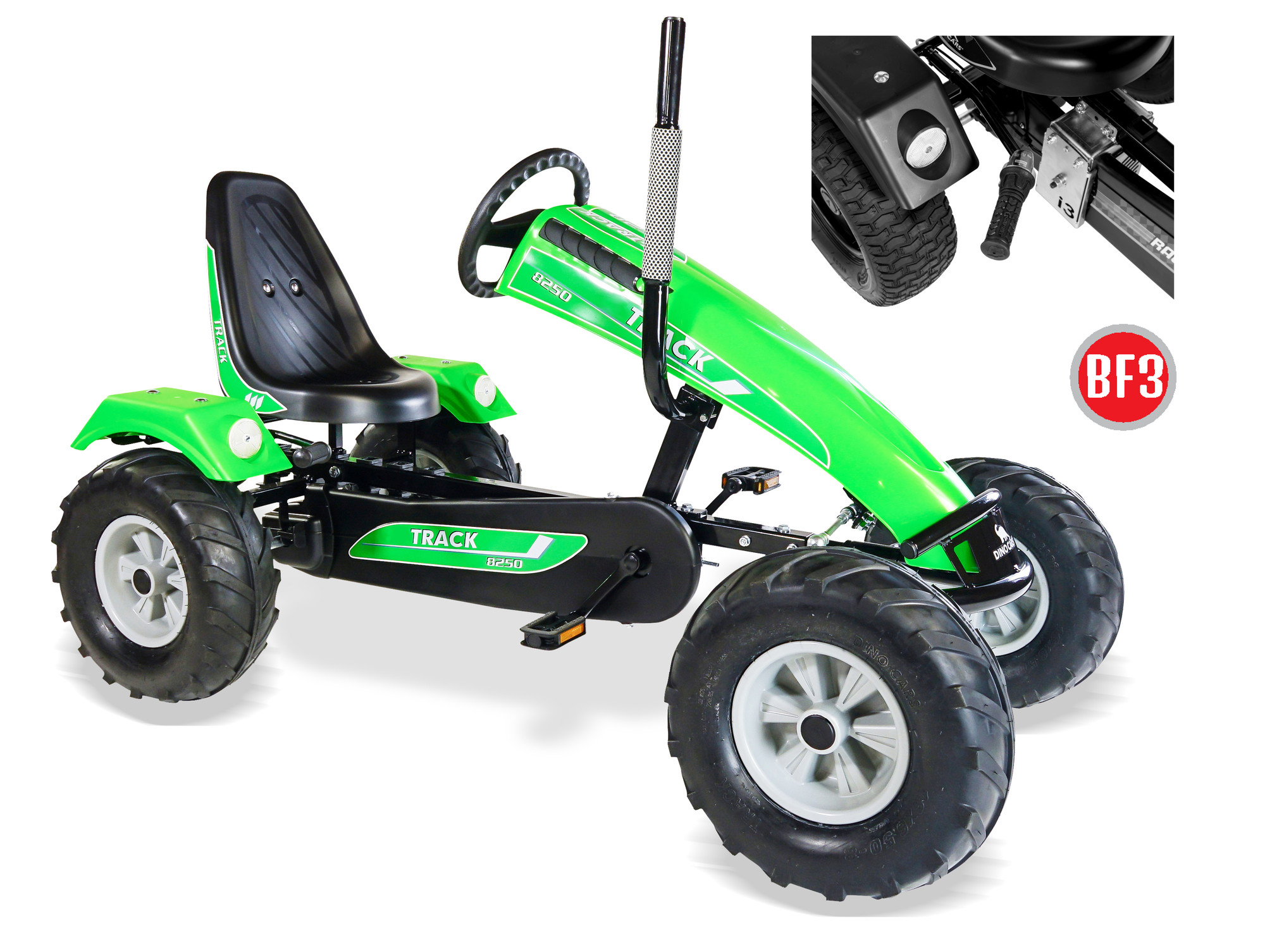 Gokart / Pedal-Gokart Track BF3 grün DINO CARS