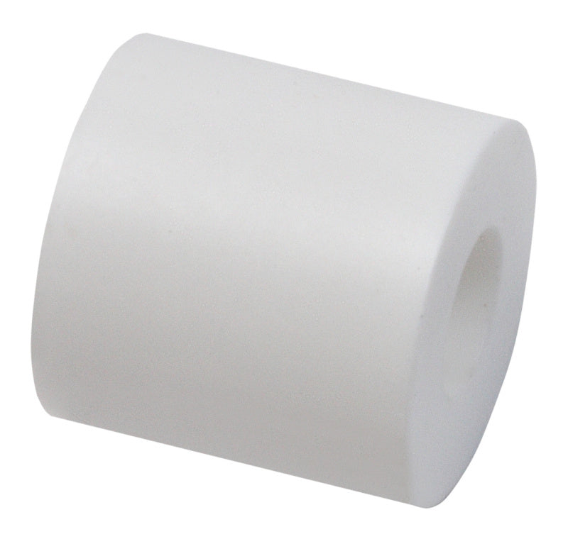 Distanzhülsen 20 × 8,4 × 15 mm, Kunststoff weiß, 2 Stück