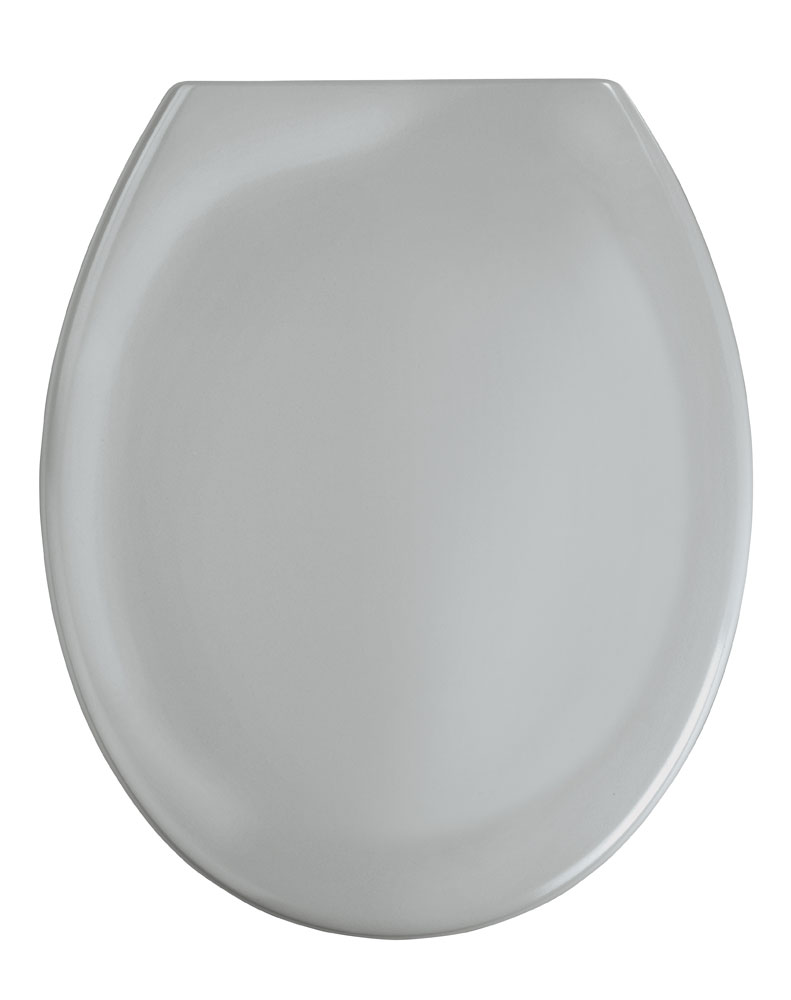 WC-Sitz Wenko Premium Ottana hellgrau Duroplast mit Absenkautomatik