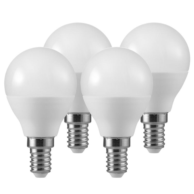 MÜLLER LICHT® LED Lampen Tropfenform 4er Set E14 3W