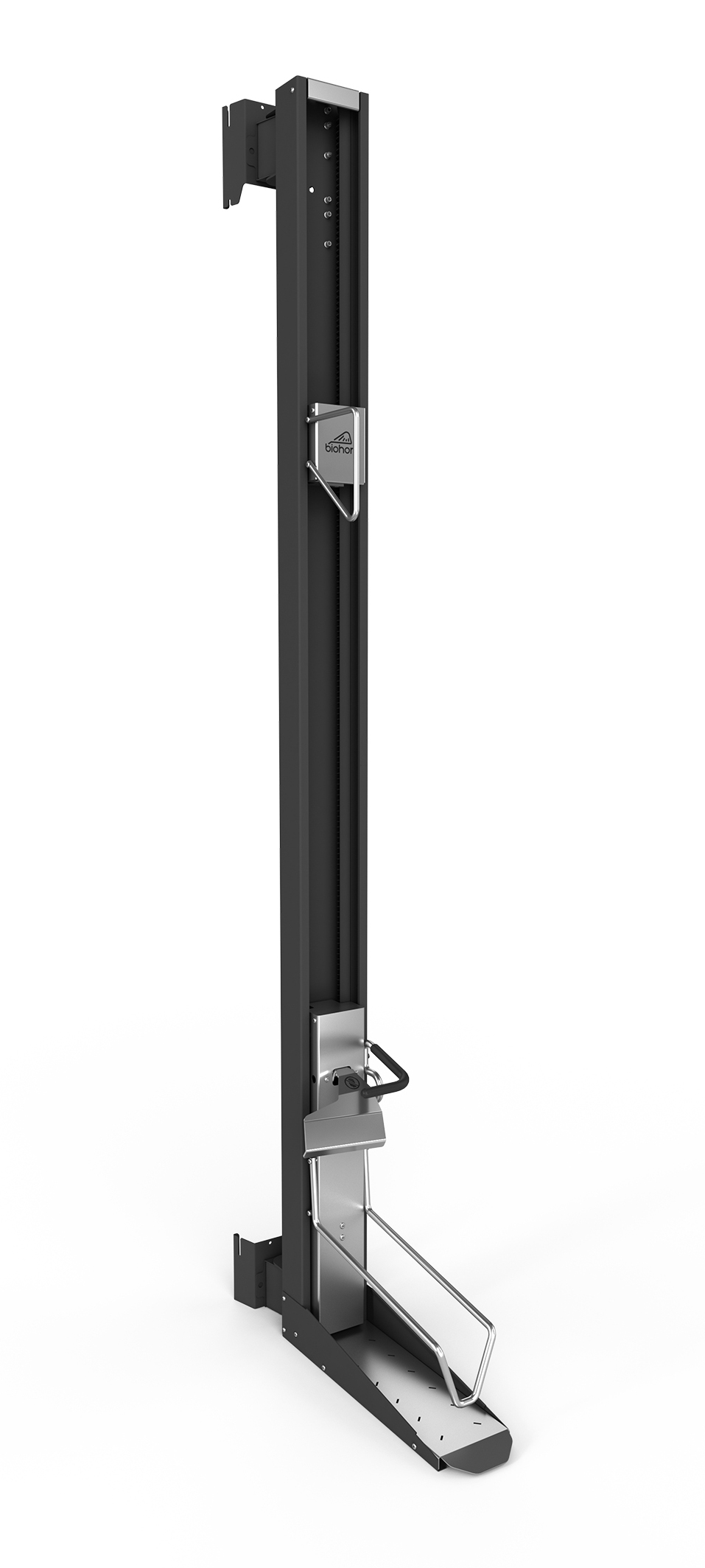 Biohort BikeLift für Gerätehaus schwenkbar dunkelgrau