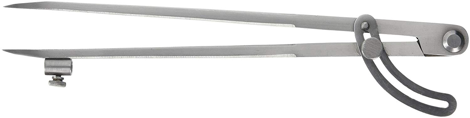 Bleistiftzirkel 300mm m. Stellbogen HP