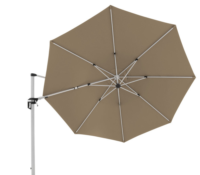 Doppler Sonnenschirm Pendelschirm Active 370 D846 greige Ø370cm