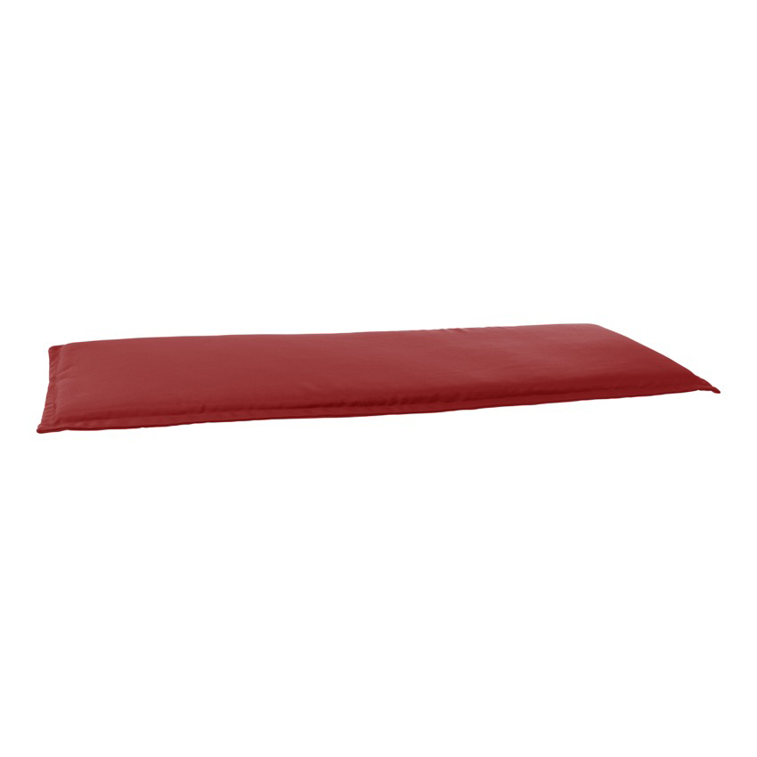 Doppler Auflage für Gartenbank 3-Sitzer 150x45x4cm Look D 833 bordeaux