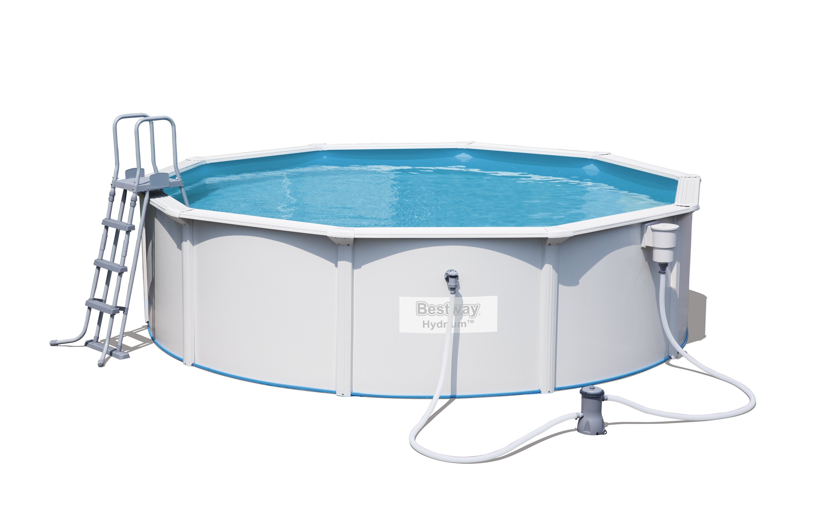 Pool / Stahlwandpool Bestway Hydrium Pool Set Filterpumpe Ø460x120cm