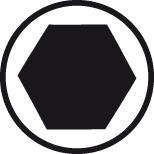 Schraubendr.Eins. 3/4" 19 x 80mm i6kt. Gedore
