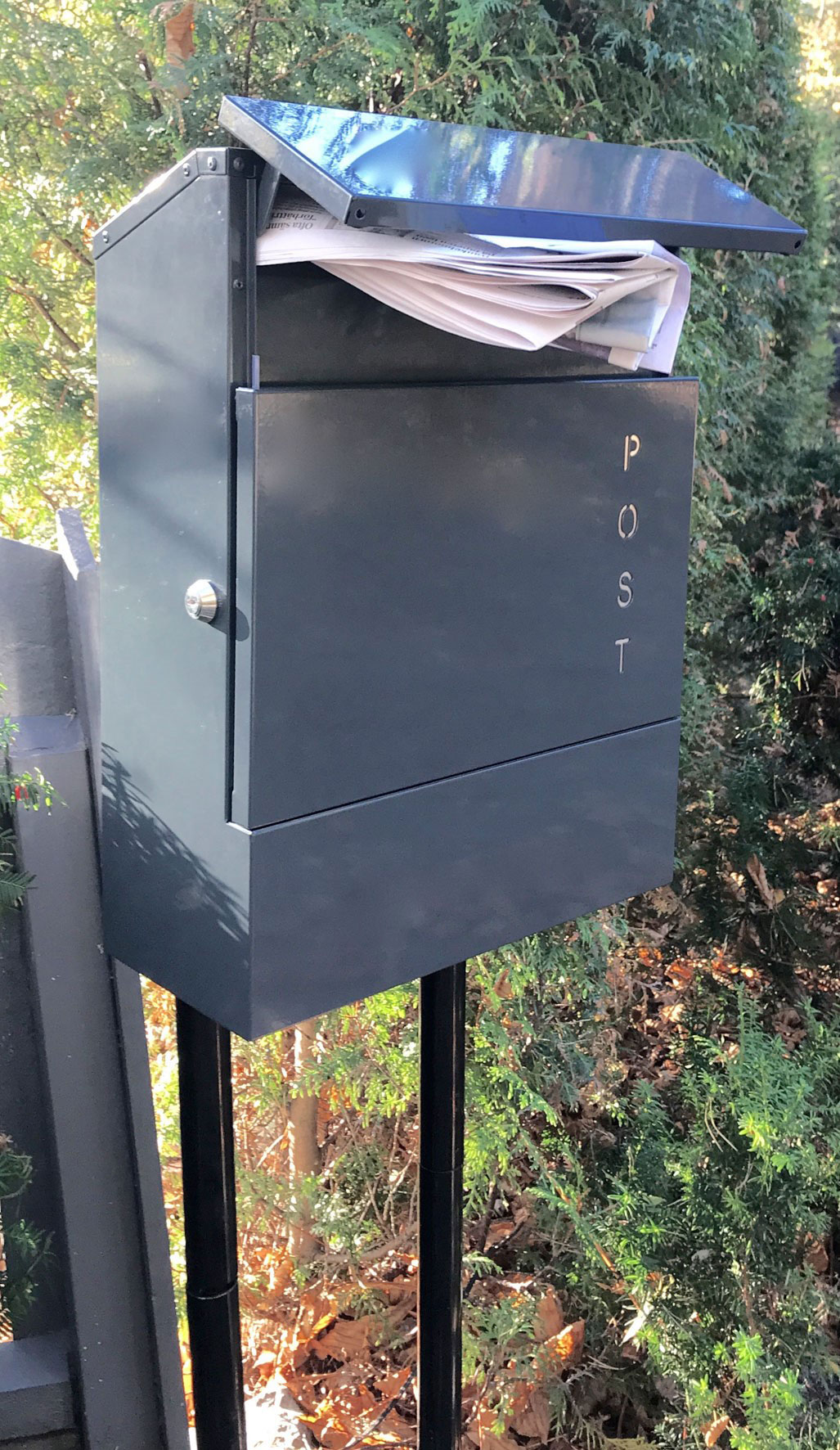 Briefkasten / Postkasten ScanPro 11-9 anthrazitgrau