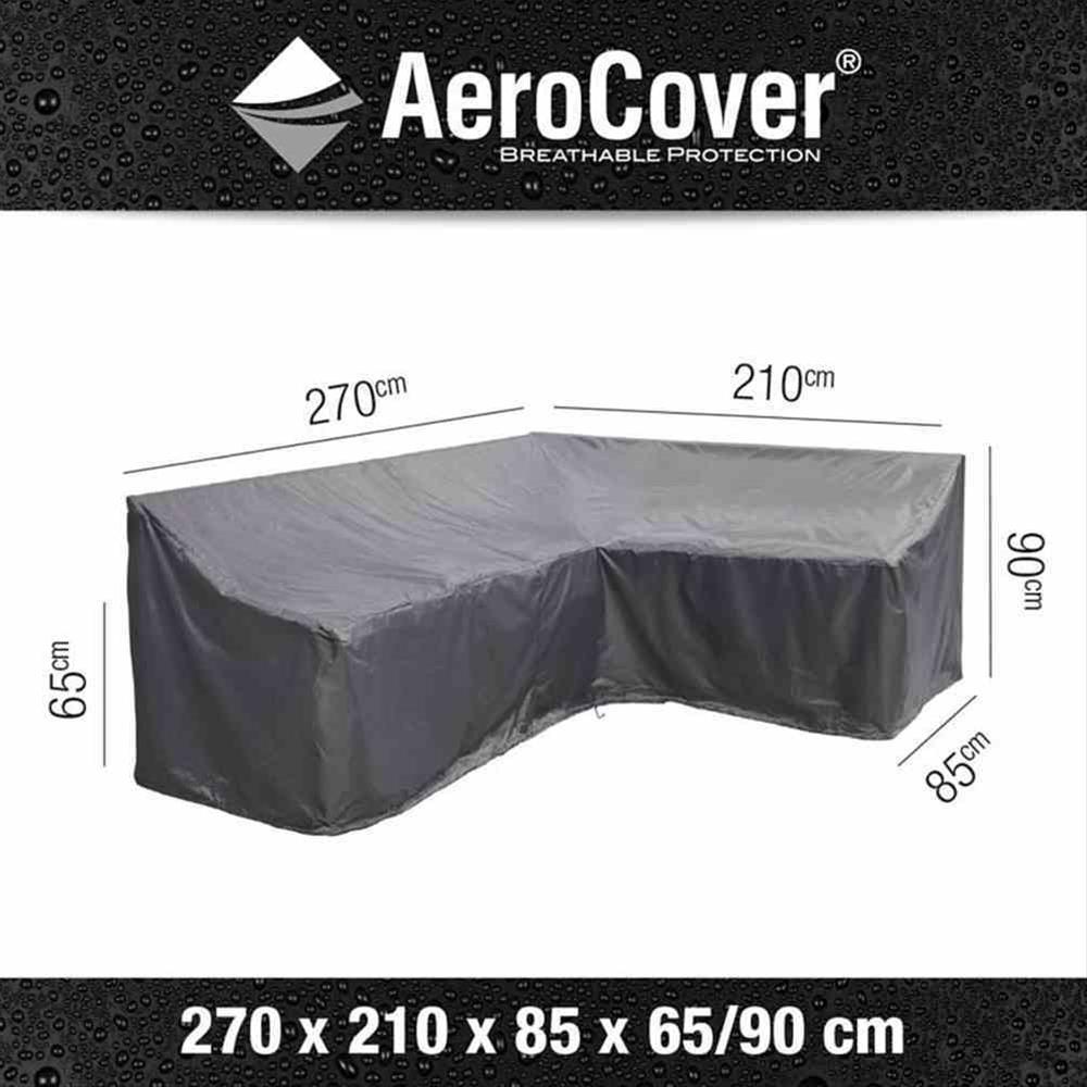 Schutzhülle für Loungegruppe AeroCover 270x210x85xH65/90cm L rechts