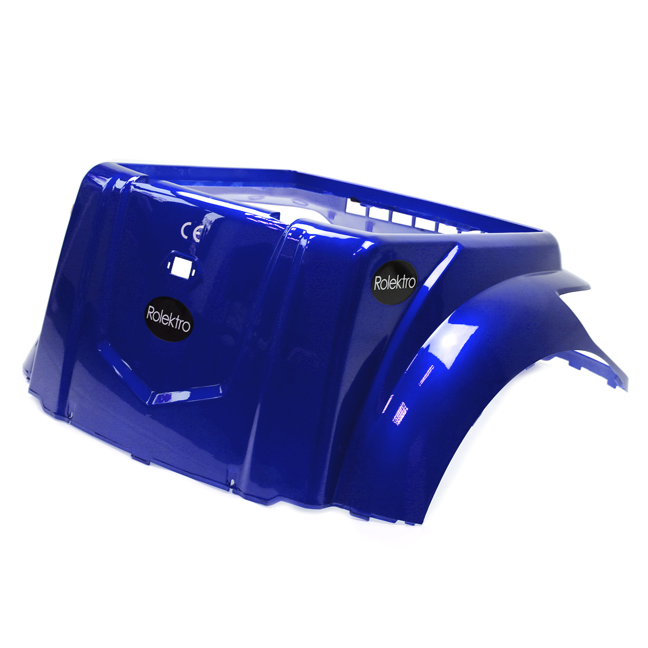 Rolektro Verkleidung hinten, Blau für Trike/Quad