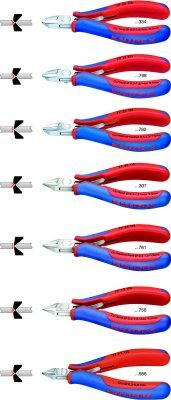 Elektr.-Seitenschneider 115mm rd.K.o.F. Knipex