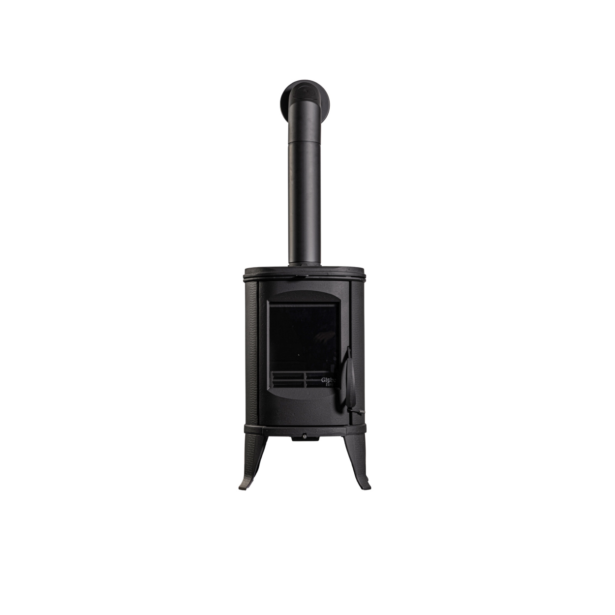 Globe Fire Sirius Kaminofen raumluftunabhängig Guss schwarz 7,2 kW