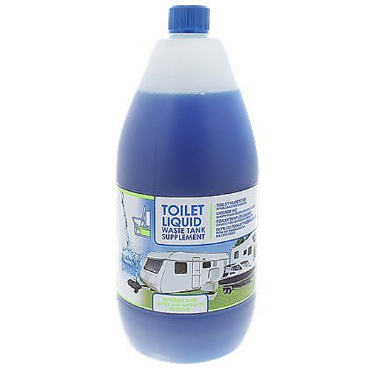 Zusatz Campingtoilette Sanitärflüssigkeit blau WC 2 Liter