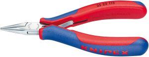 Elektronik-Greifzange 115mm fl.ru.Backen Knipex