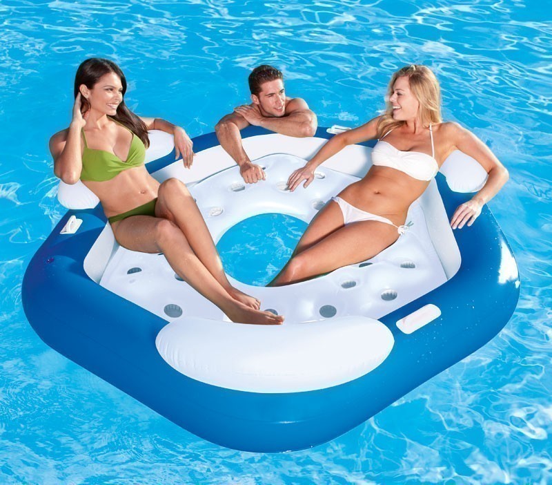 Badeinsel / Luftmatratze Bestway X3 Island  191x178cm