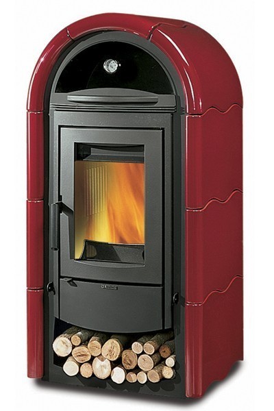 Kaminofen La Nordica Stefany Forno raumluftunabh. bordeaux 10,6kW