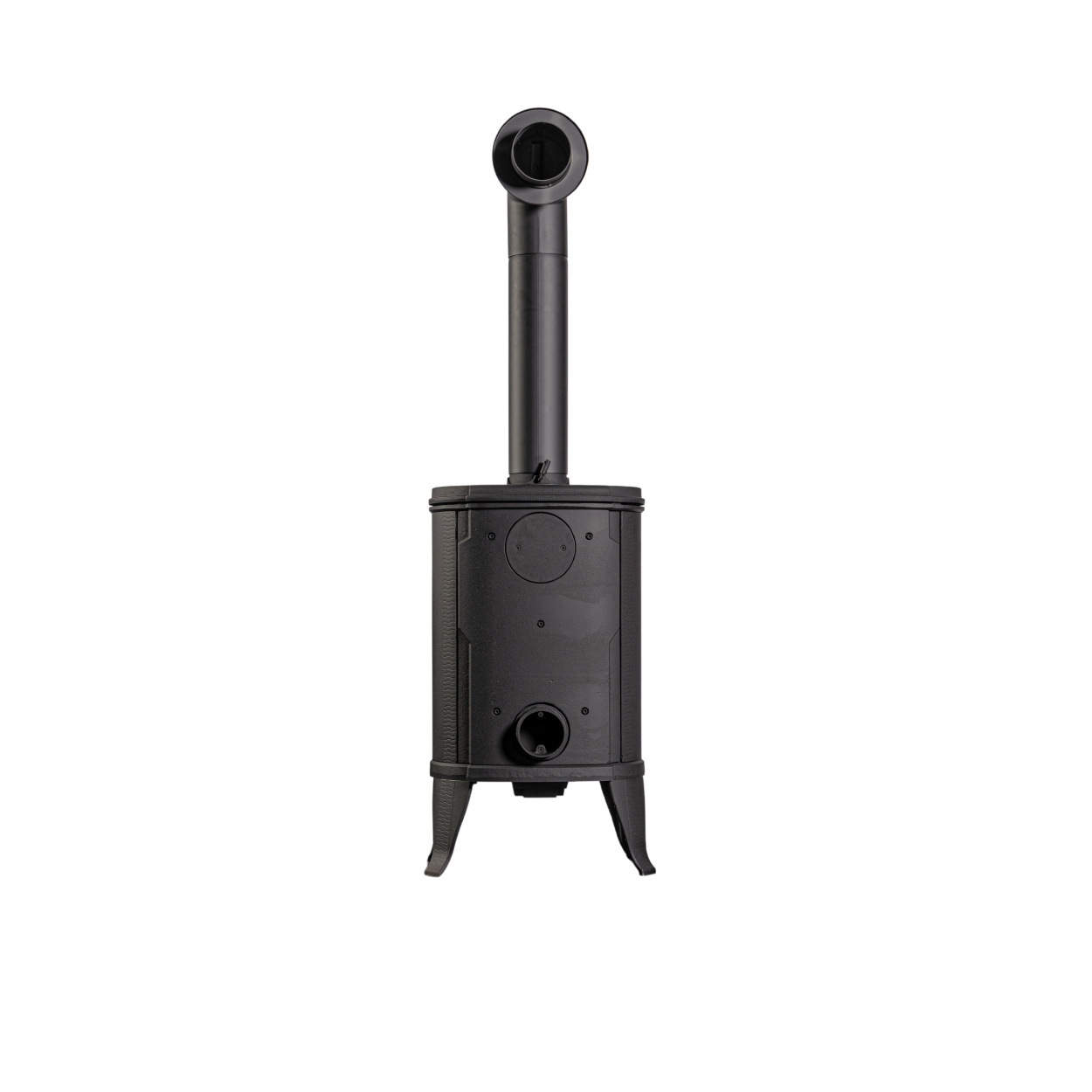 Globe Fire Sirius Kaminofen raumluftunabhängig Guss schwarz 7,2 kW