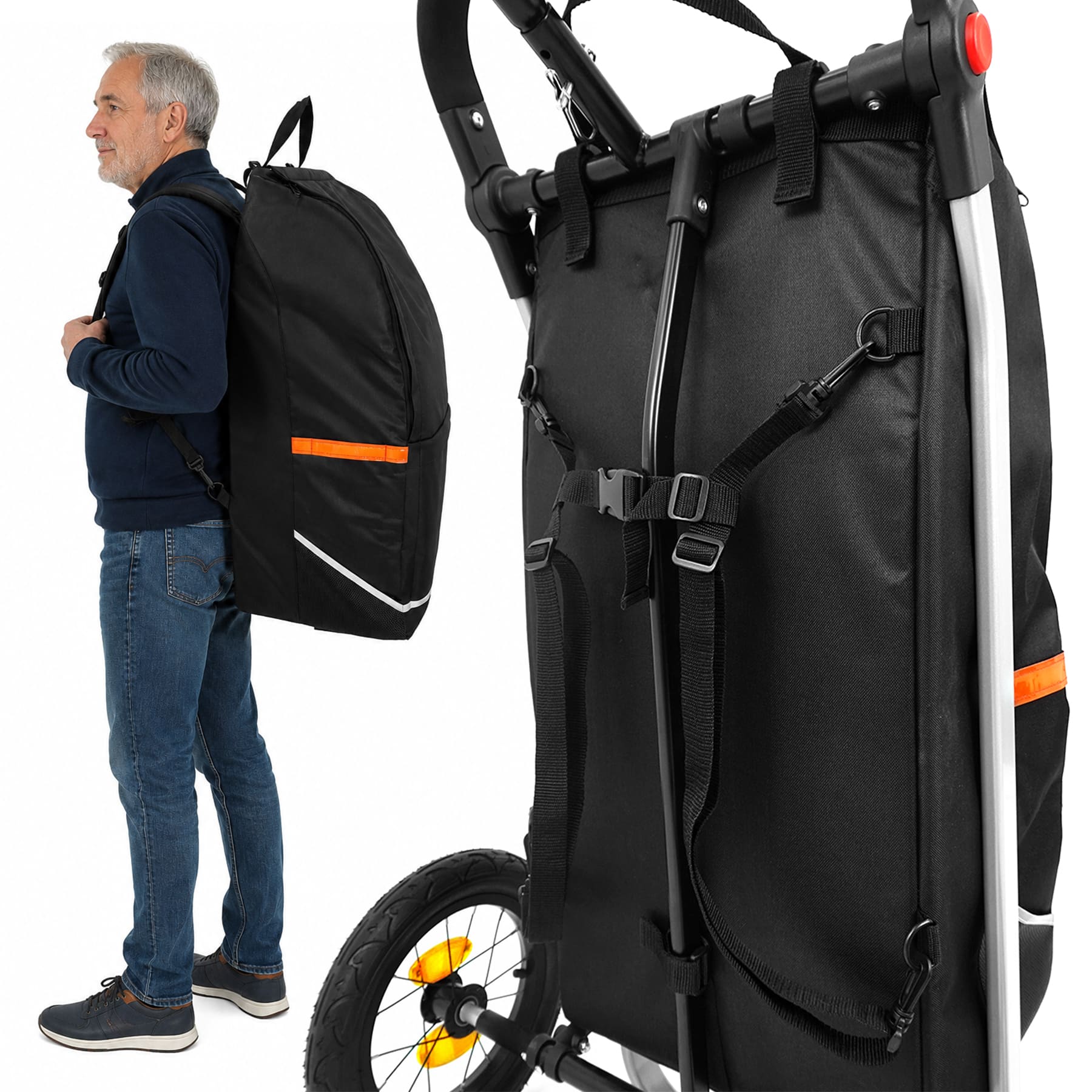Rolektro Einkaufstrolly Transport Anhänger