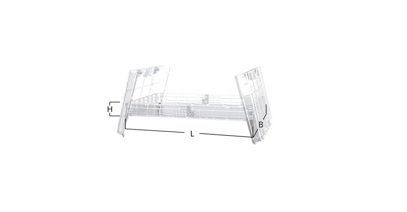 ERGO Quadro M Frühbeet-Aufsatz transparent