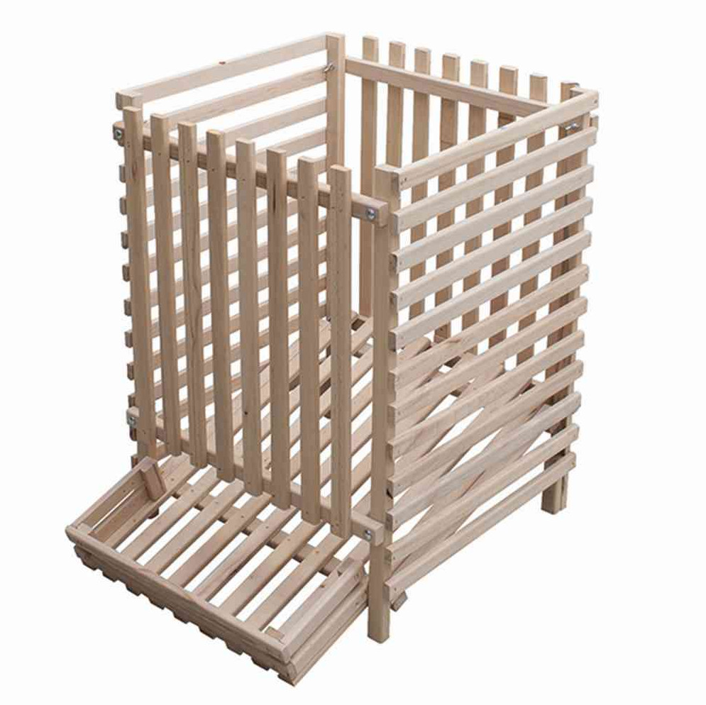 SIENA HOME® Kartoffelkiste Holz Buche 100kg
