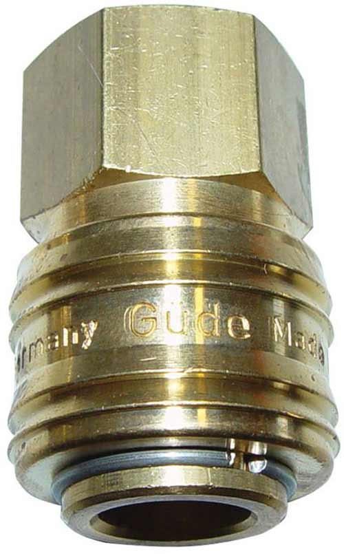 Druckluft Schlauchkupplung 1/4" IG Güde