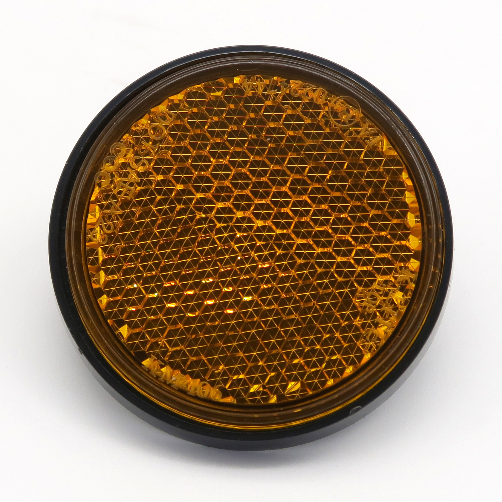 Rolektro Reflektor, rund, orange, 1 Stück für MX4