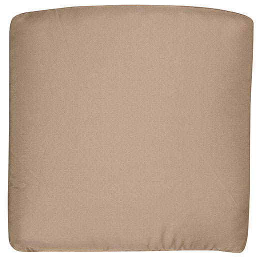 Doppler Sitzkissen / Stuhlkissen quadratisch 38x38cm Look D 846 greige
