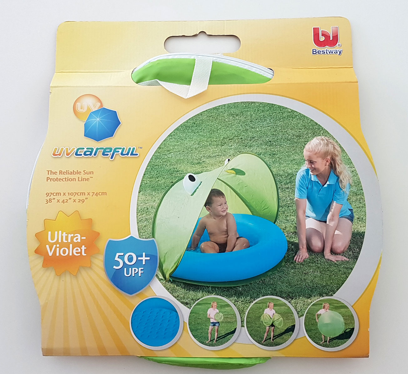 Bestway Planschbecken / Baby-Pool mit Dach farbig sortiert