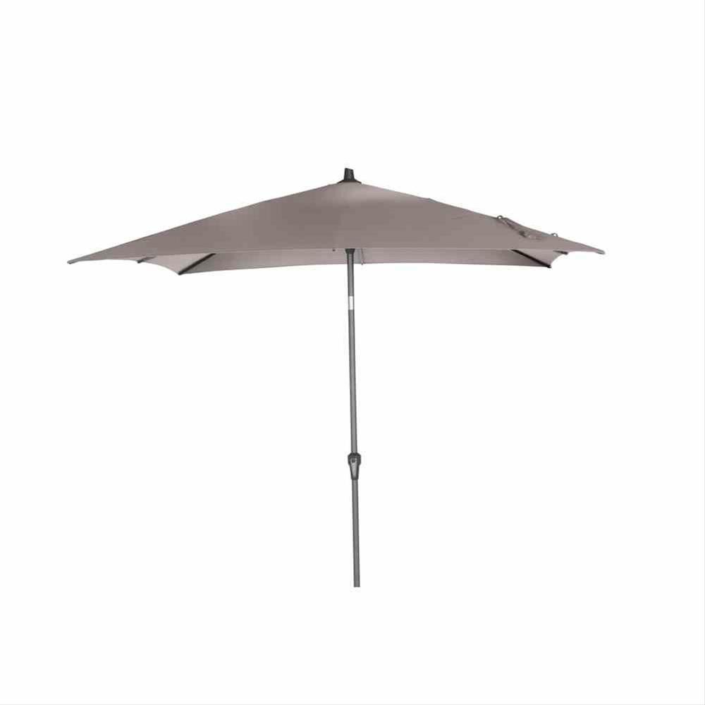 Sonnenschirm Gartenschirm rechteckig Siena Garden Avio 250x250cm taupe