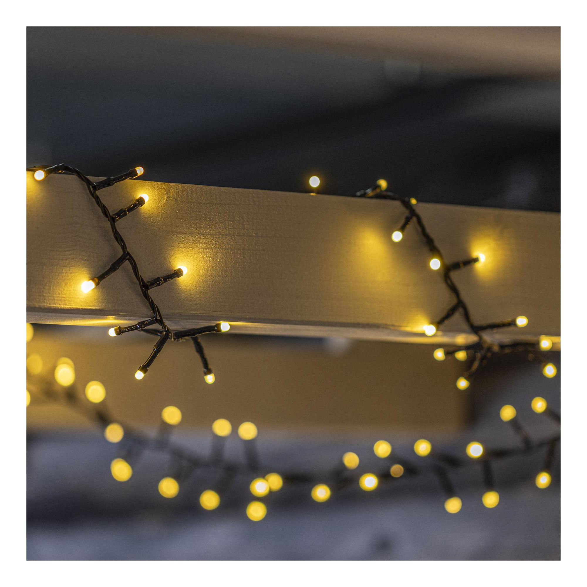 LED Lichter auf Kunststoffrad 8 Funktionen für Aussenbereich warmweiß