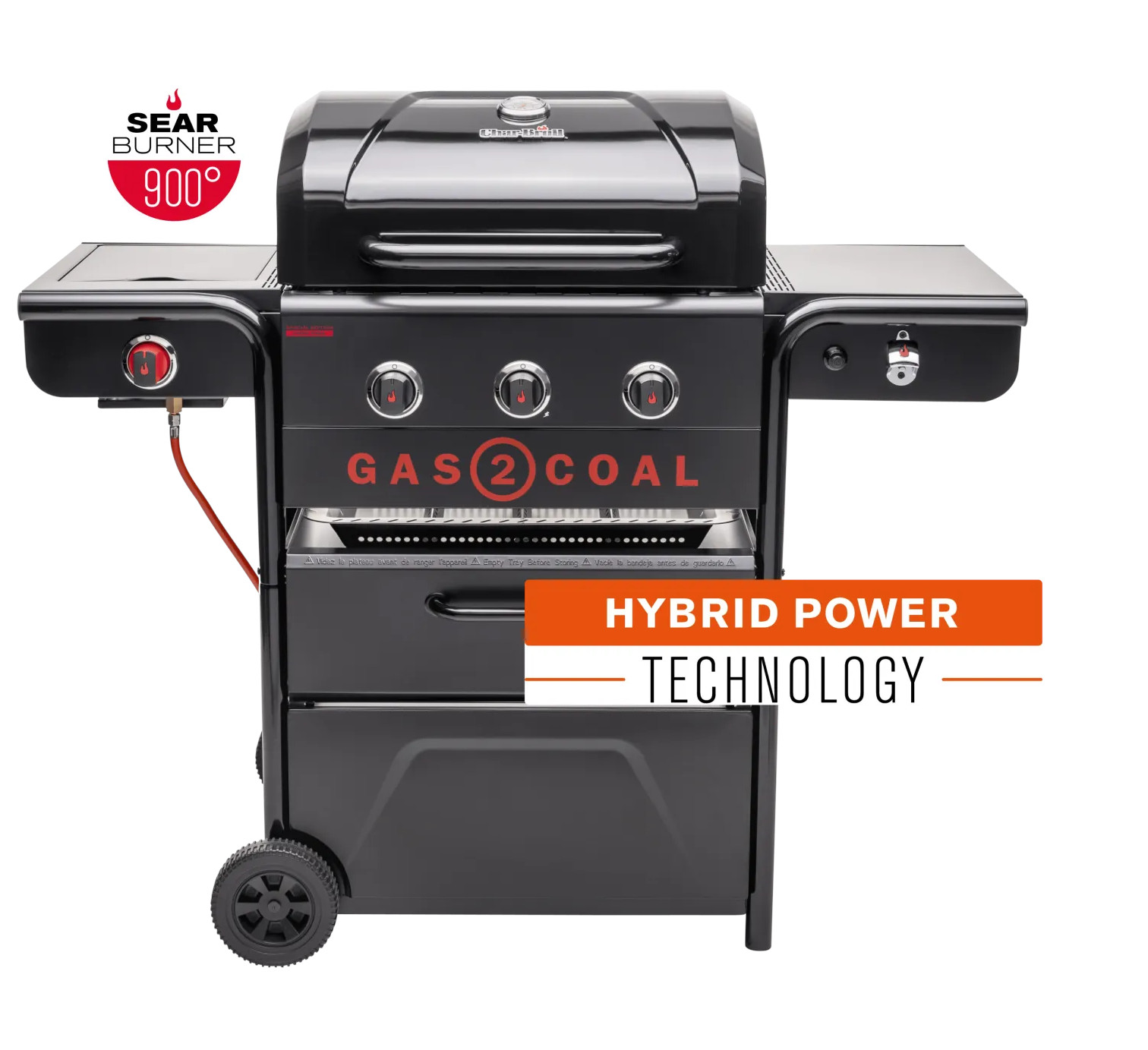 Charbroil Hybridgrill GAS2COAL Special Edition 3 Charbroil Hybridgrill GAS2COAL Special Edition 3