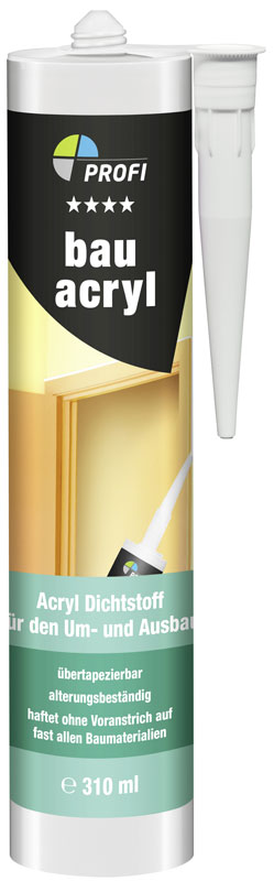 Bau Acryl PROFI grau 310 ml