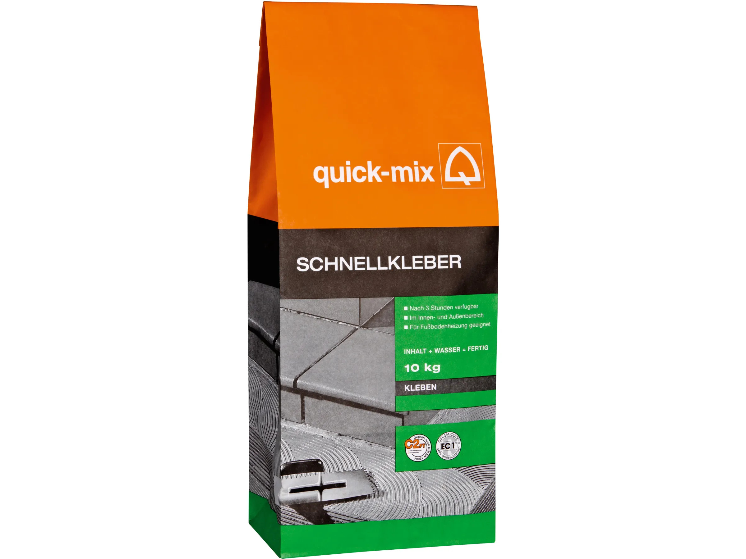 Schnellkleber 10 kg – Flexibler Fliesenkleber für Wand & Boden
