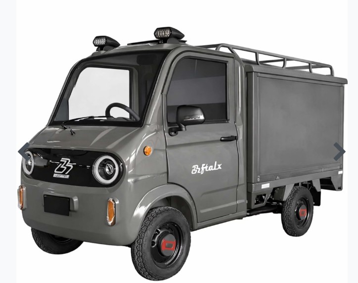 ediMove Elektro-Transporter 4-Rad Koffer Kabine 2-Sitzer 40 km/h