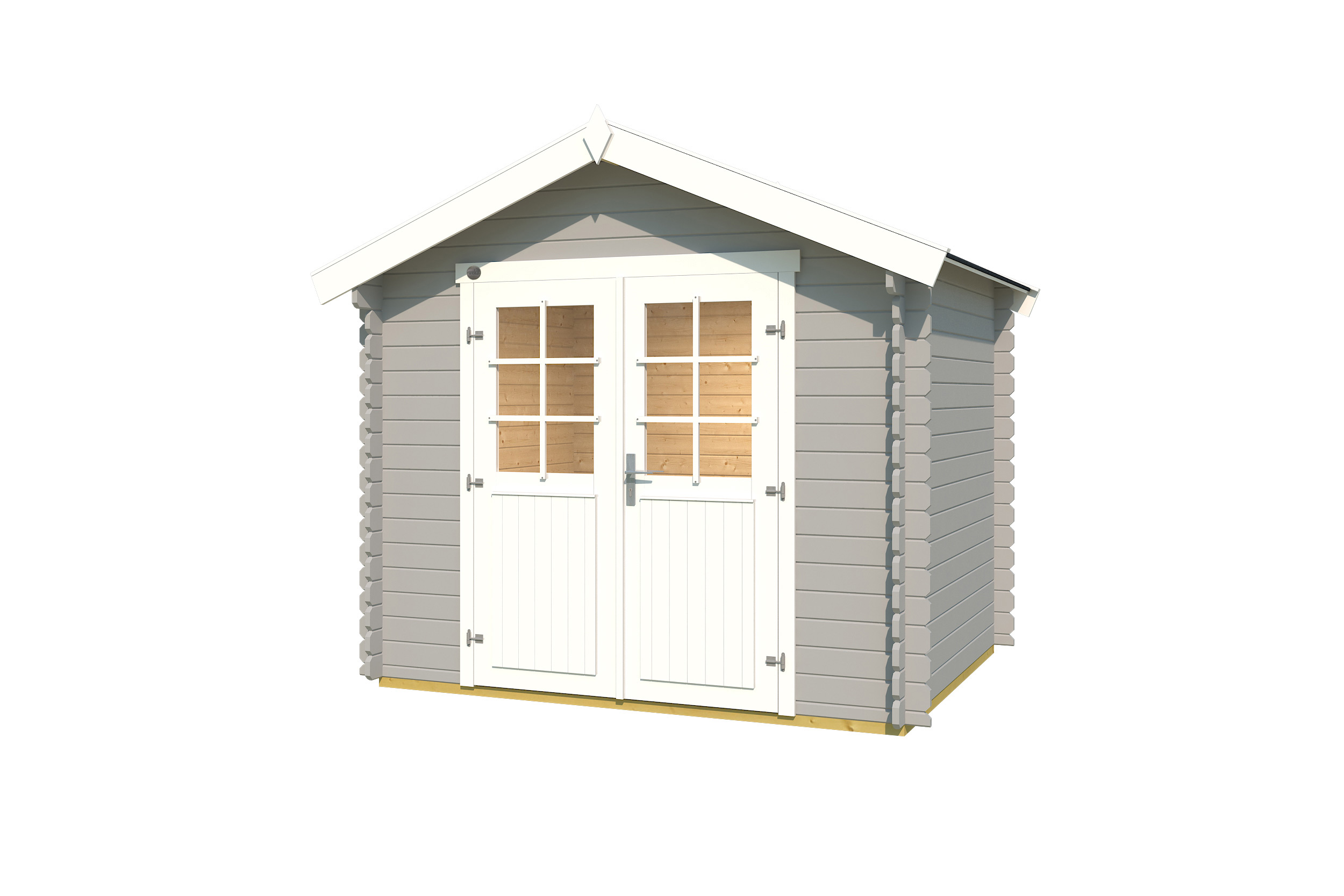 weka Gartenhaus 209 Gr.2, hellgrau