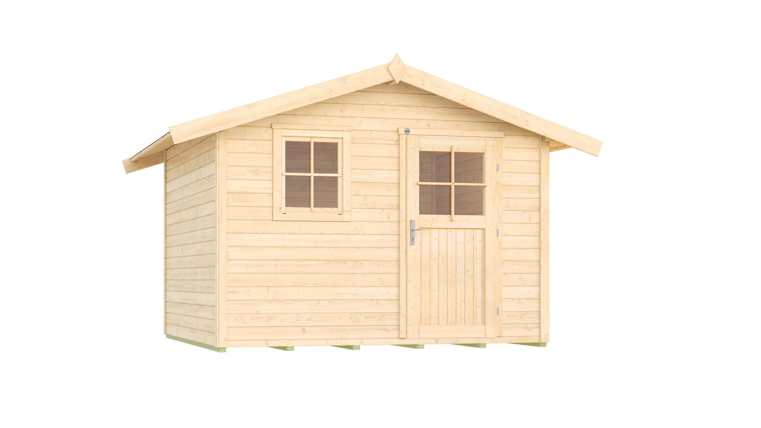 weka Gartenhaus 123 Gr.3, natur