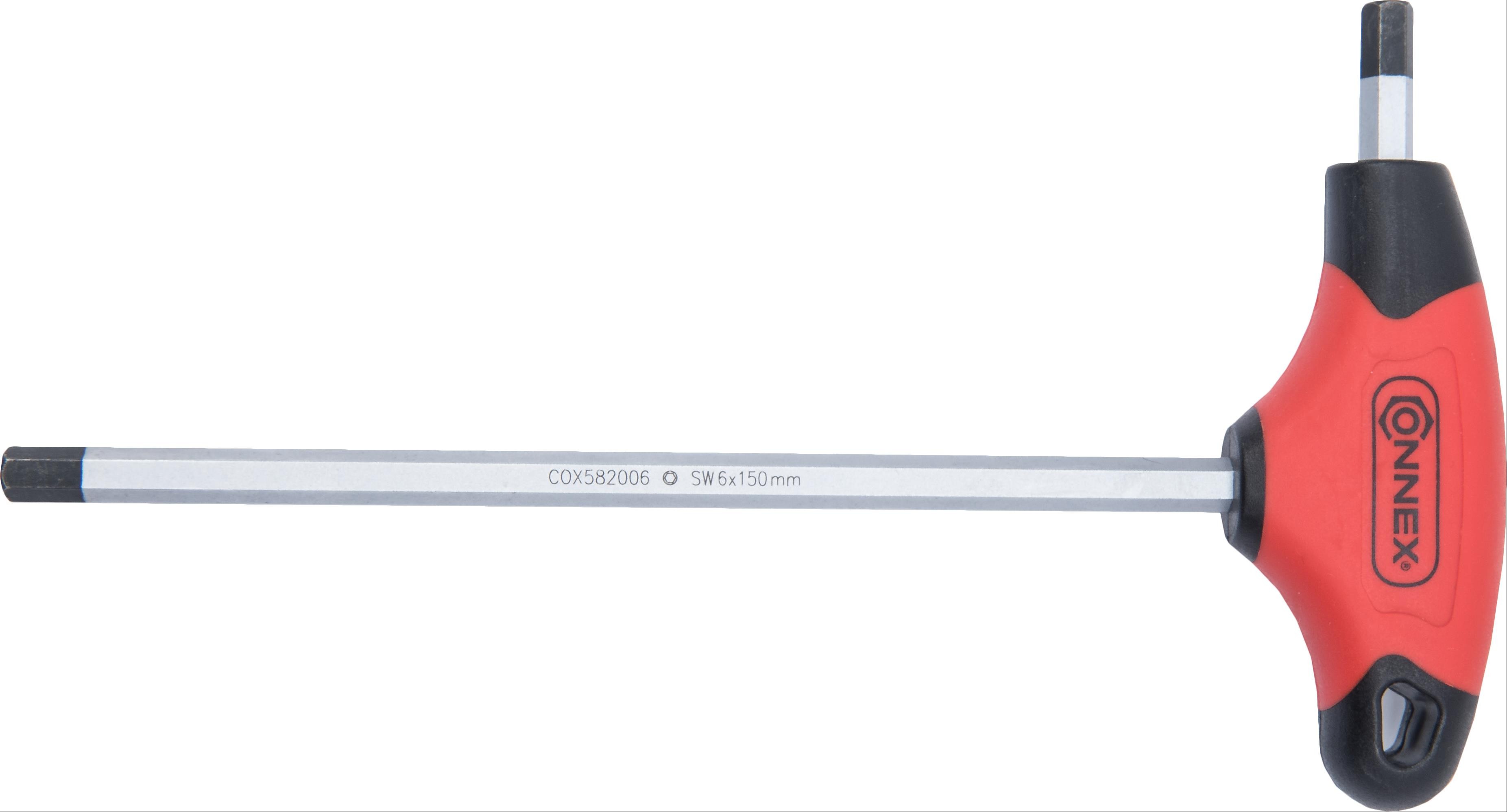6kt.-Schraubendreher T-Gr. 6x150mm