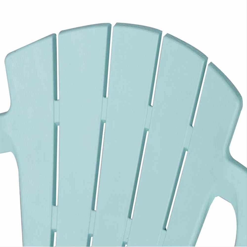 Kinder Gartenstuhl / Kinder Deckchair stapelbar hellblau-türkis