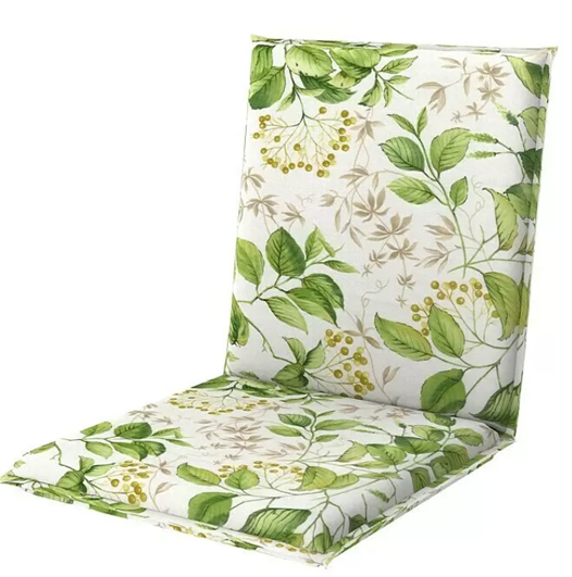 Doppler Auflage / Polster NL Elegant Blattmuster 100x48x6cm D.2233