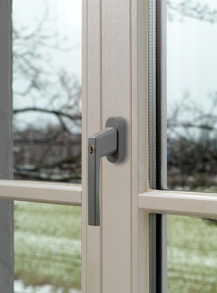 ABUS Fenstergriff abschließbar FG110 silber