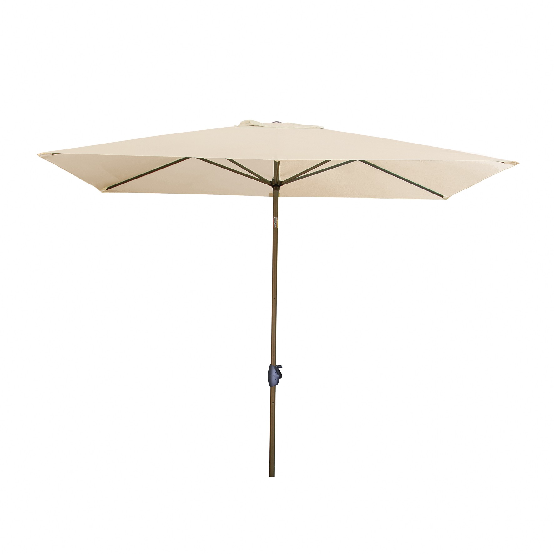 Derby Sonnenschirm Basic Lift Neo 250x200cm Des. 820 natur