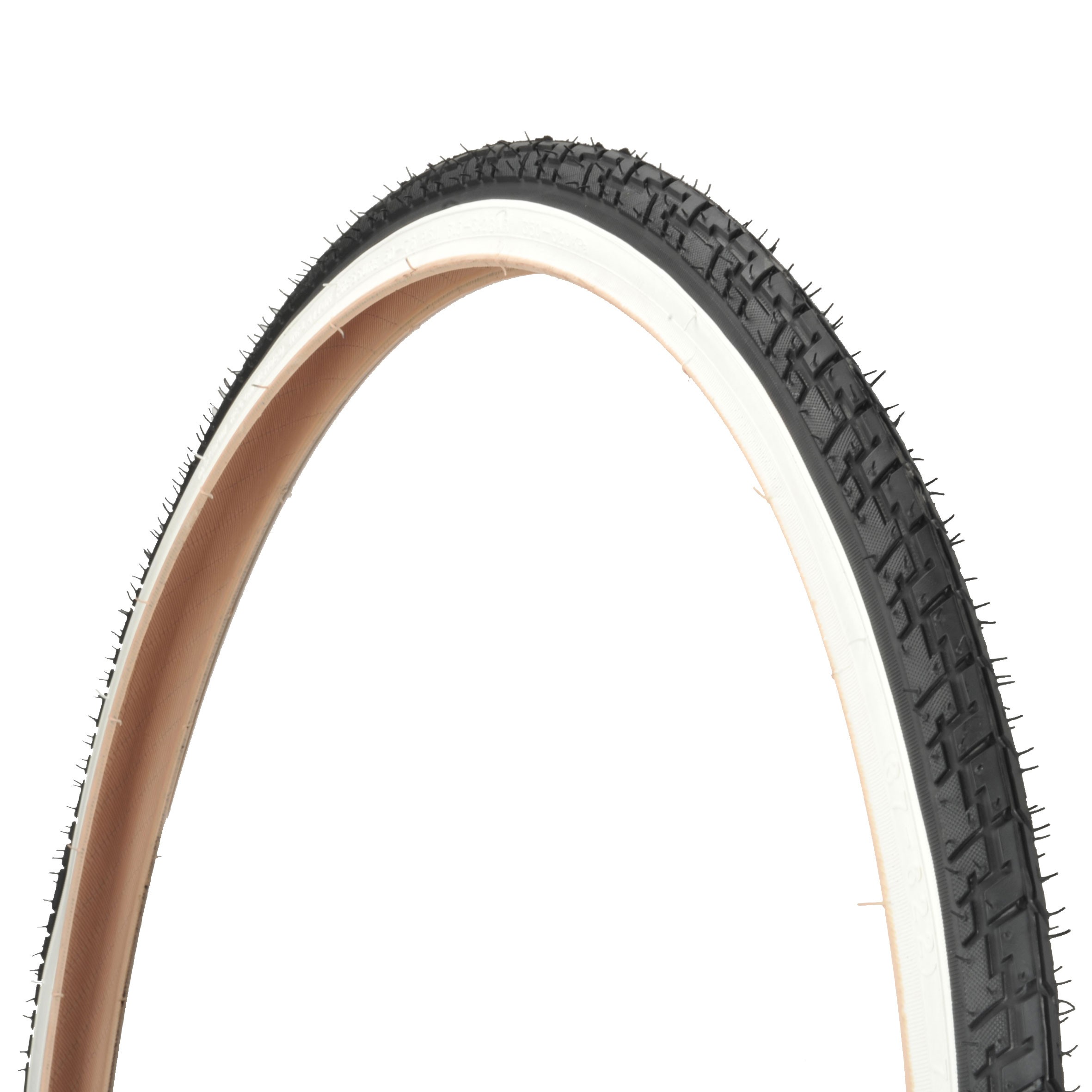 Fischer Fahrradreifen 28x1 1/4-1,6" Straße schwarz/weiß