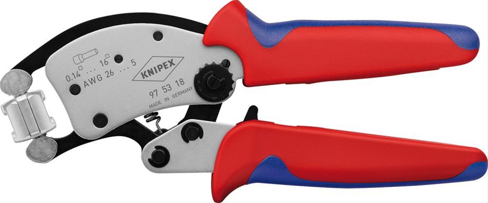 Crimpzange f.Aderendh. 0,14-16mm2 Twistor Knipex