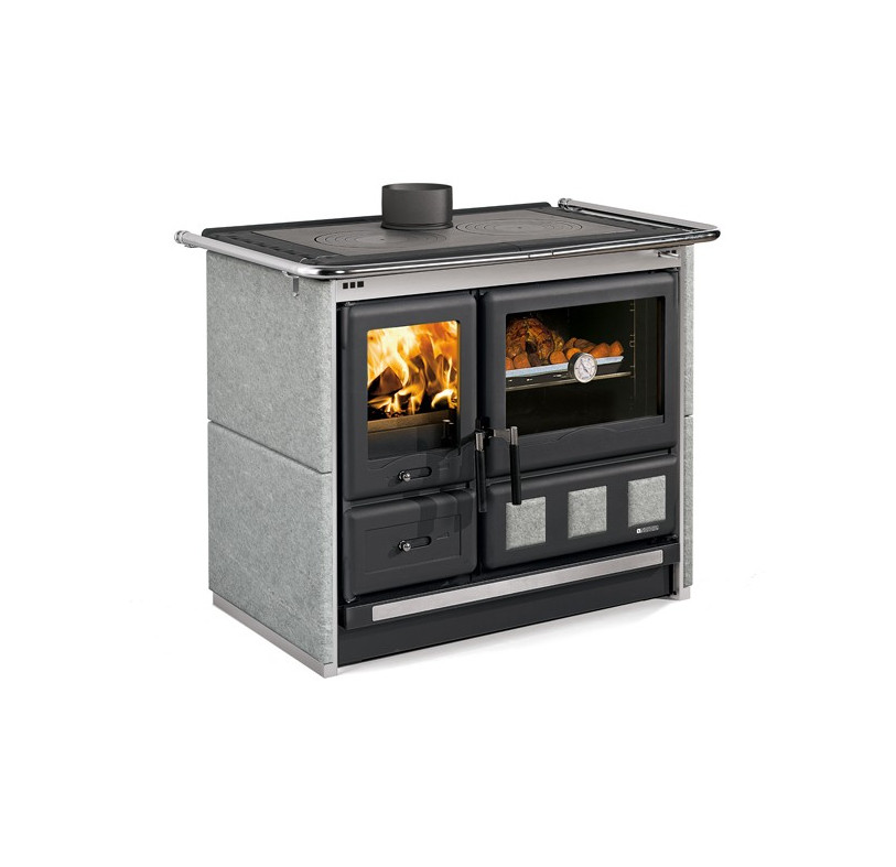 LA NORDICA® Küchenherd Holzherd ROSA XXL 5.0 Naturstein 11kW