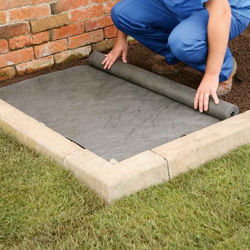 Unkrautvlies / Trennvlies Premium Noor dunkelgrau 1x15m