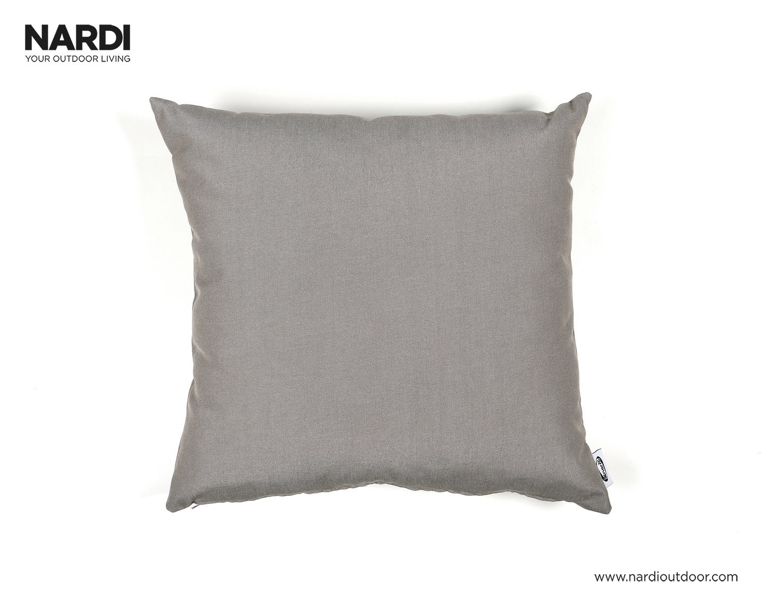 Nardi Dekokissen / Zierkissen Cuscino Passpartout 50x48cm grigio